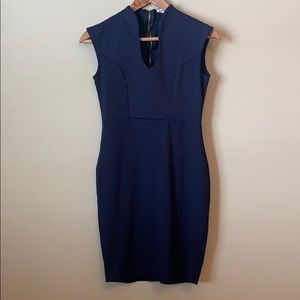 Blue cocktail dress